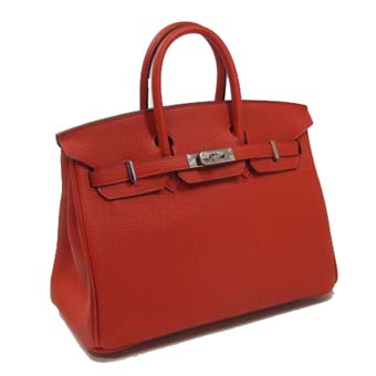 HERMES エルメス バーキン25 スーパーコピー トゴ ゼラニウム シルバー金具 05P01Sep13 Birkin 136